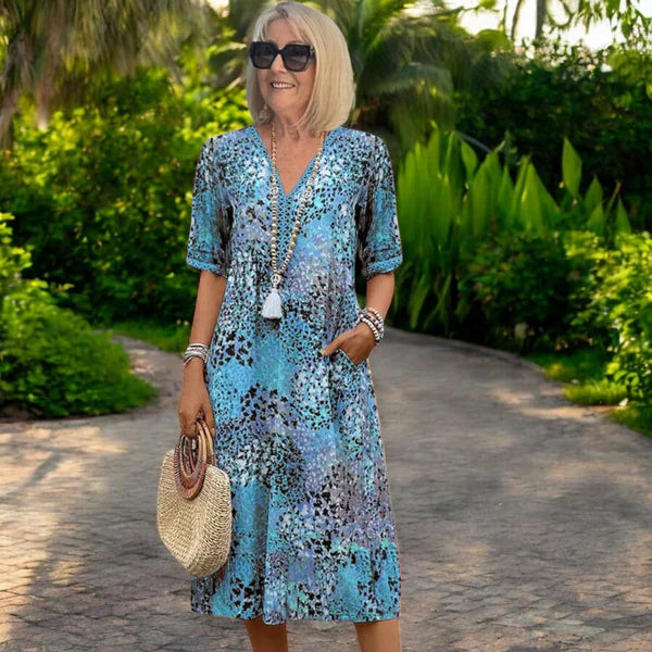 CASSANDRA | Vestido Boho con Estilo Fluido