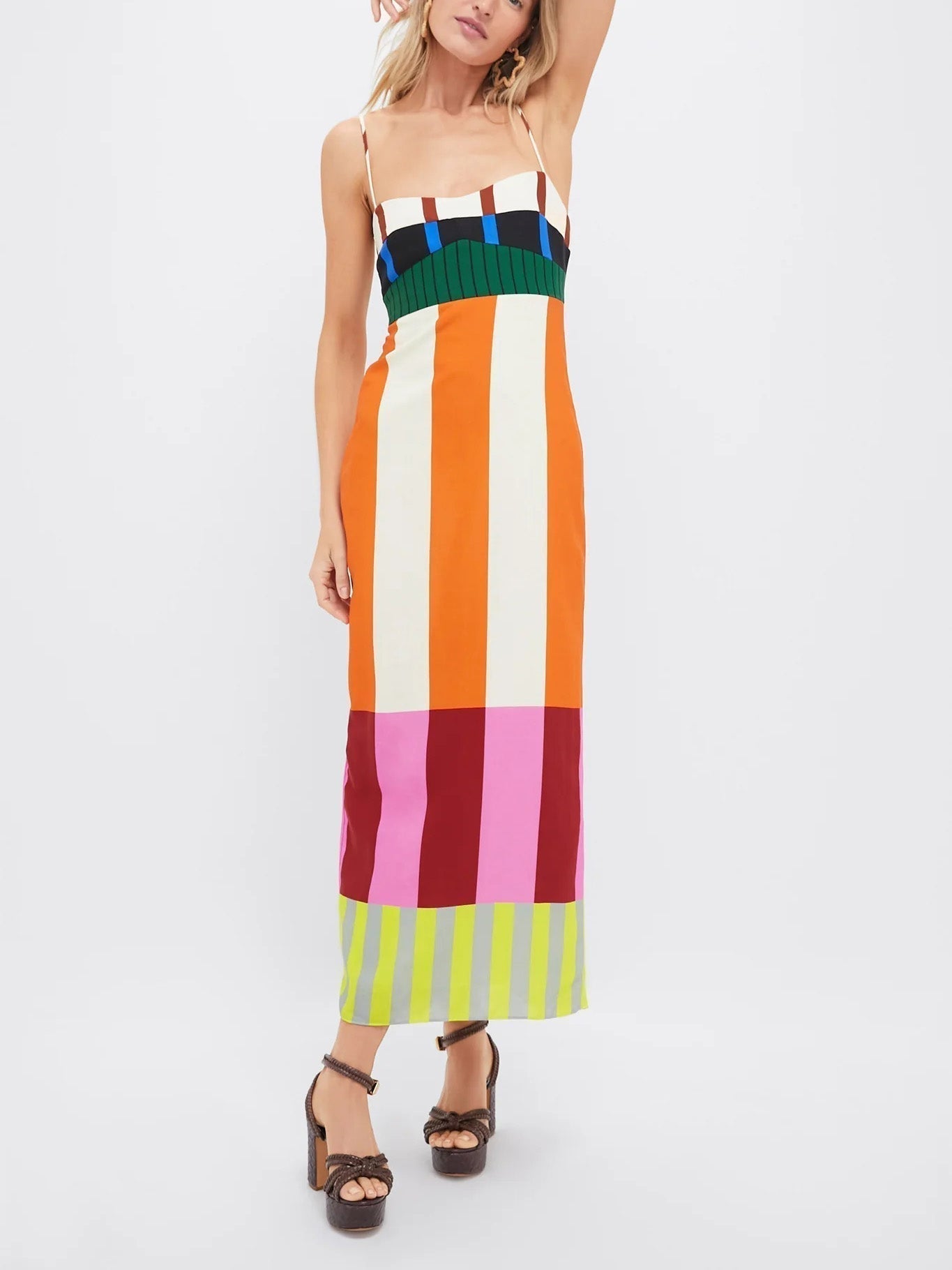 Amaya Rose | Vestido Maxi Paloma MultiColor