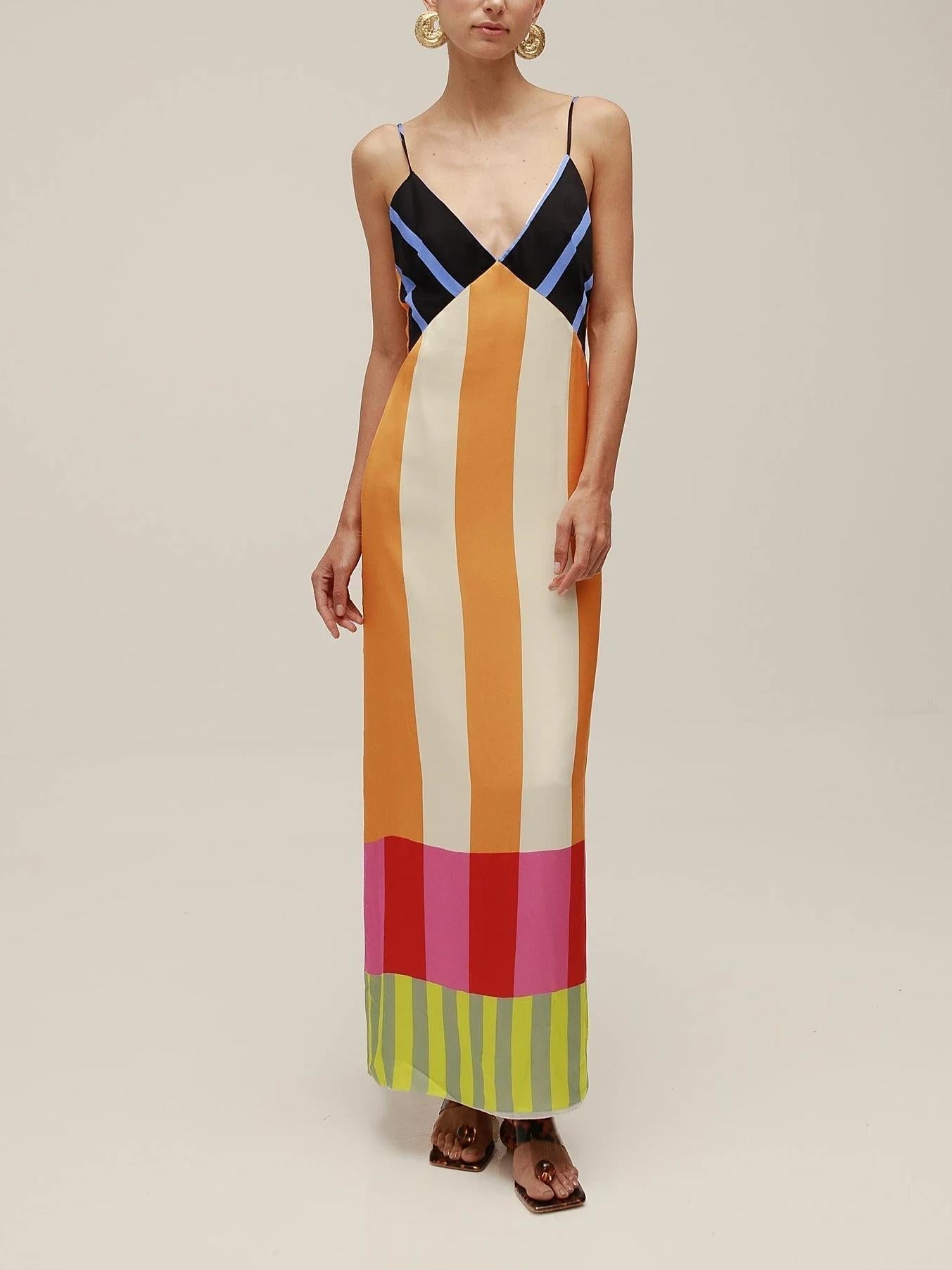 Amaya Rose | Vestido Maxi Paloma MultiColor